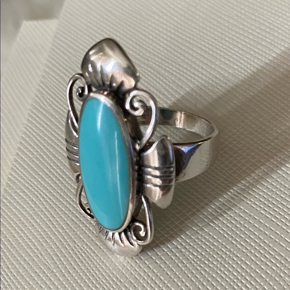 Sterling Silver Turquoise Ring